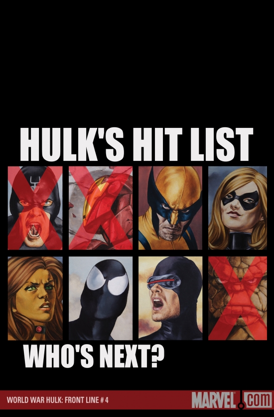 WORLD WAR HULK: FRONT LINE #4