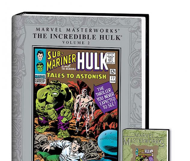 MARVEL MASTERWORKS: THE INCREDIBLE HULK VOL. 2 COVER