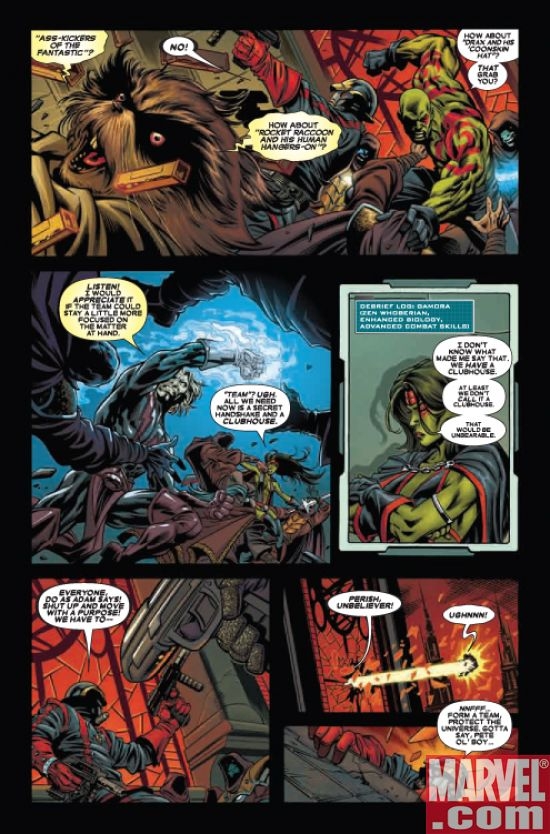 GUARDIANS OF THE GALAXY #1, page 6