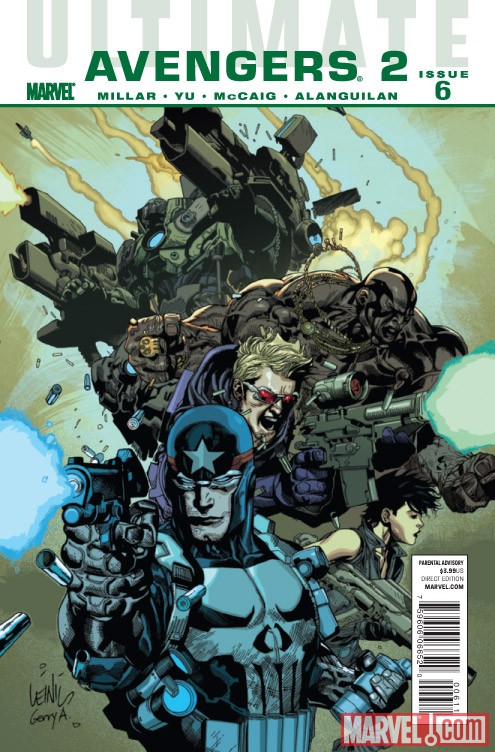 ULTIMATE COMICS AVENGERS 2 #6 cover by Leinil Francis Yu