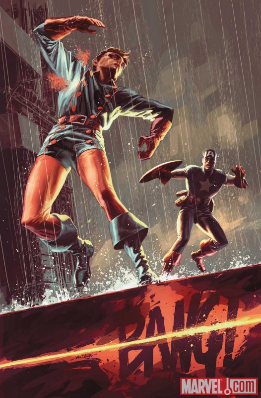 CAPTAIN AMERICA: PATRIOT #3 cover by Mitch Breitweiser