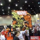 Hulk vs. Red Hulk Banner at C2E2 2010