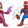 Super Hero Squad Two-Packs: Scarlet Witch and Spider-Man