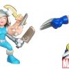 Super Hero Squad Two-Packs: Wolverine and Spiral