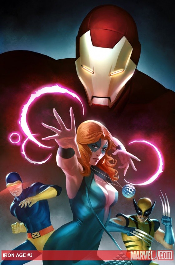 Iron Age #3 cover by Jelena Kevic-Djurdjevic