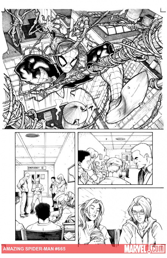 Amazing Spider-Man #665 art by Ryan Stegman