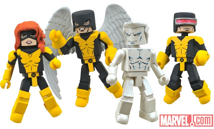 X-Men: First Class Minimates - comic version figures from Diamond Select Toys