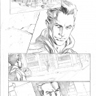 Brilliant #1 preview pencils by Mark Bagley