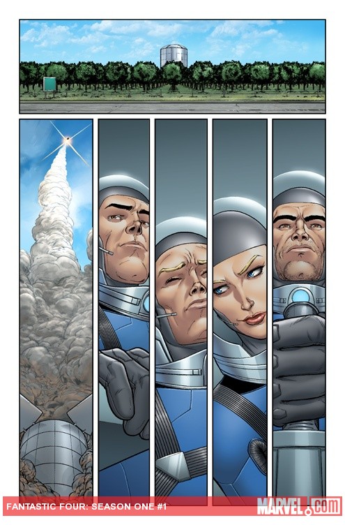 Season One: Fantastic Four #1 preview art by David Marquez