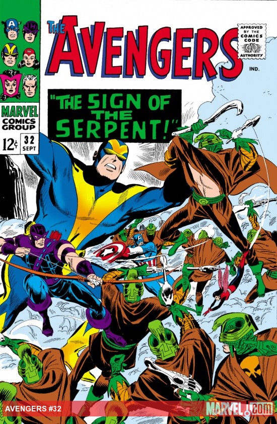 Avengers (1963) #32 cover