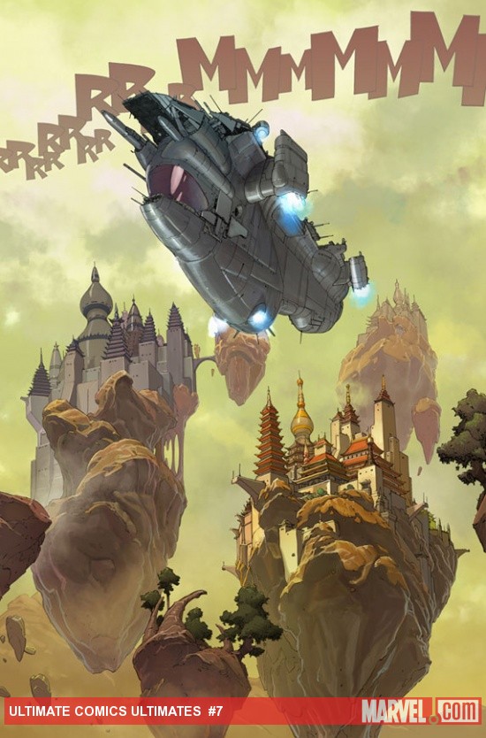Ultimate Comics Ultimates #7 preview art by Esad Ribic 