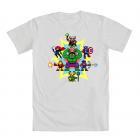  "The 8-Bit Avengers" by Drew Wise shirt design for Mighty Fine 