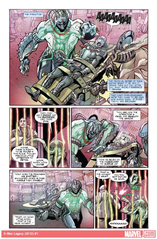 X-Men Legacy (2012) #1 preview page by Tan Eng Huat