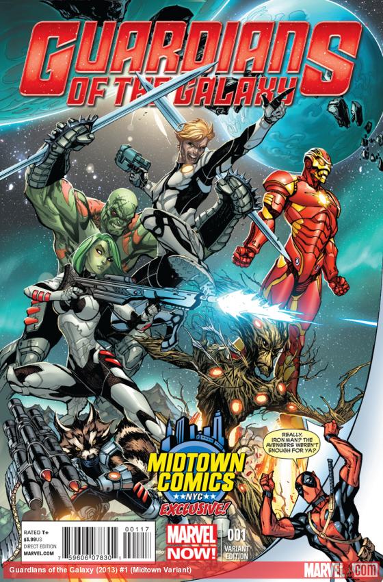 Guardians of the Galaxy (2013) #1 (Midtown Variant)
