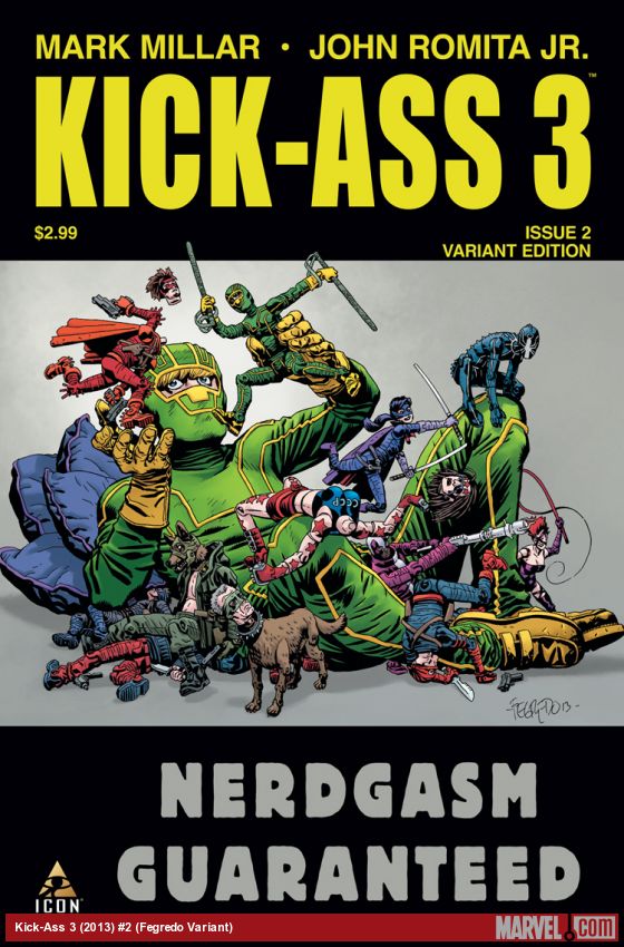 Kick-Ass 3 (2013) #2 (Fegredo Variant)