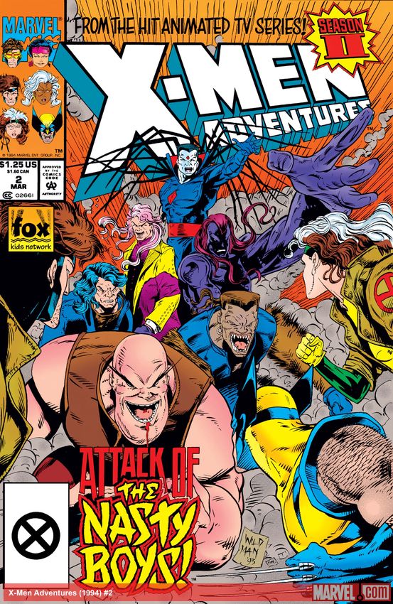X-Men Adventures (1994) #2