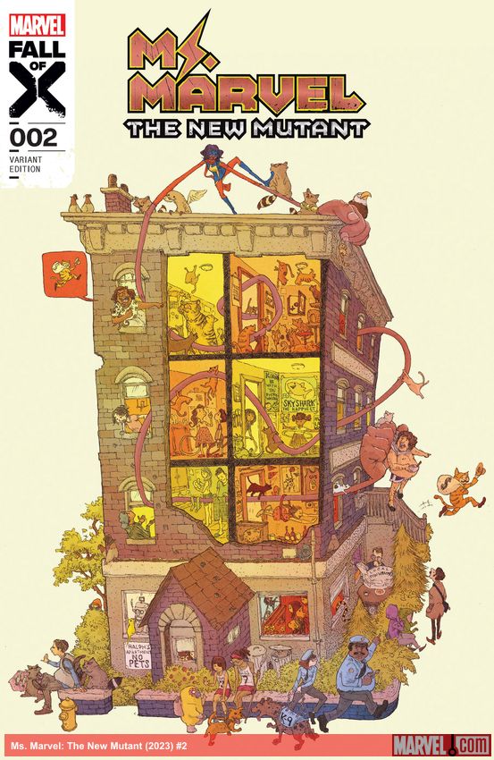 Ms. Marvel: The New Mutant (2023) #2 (Variant)