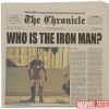 Newspaper movie prop from Iron Man