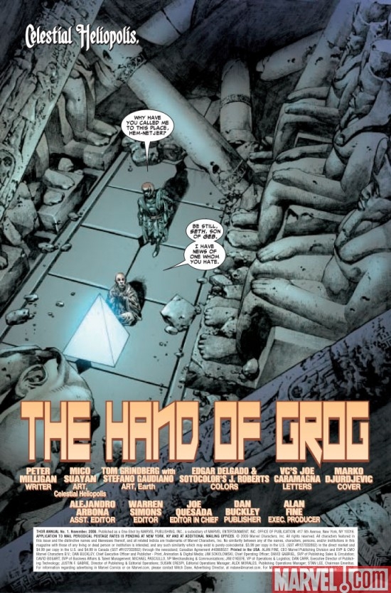 Preview art for THOR ANNUAL #1