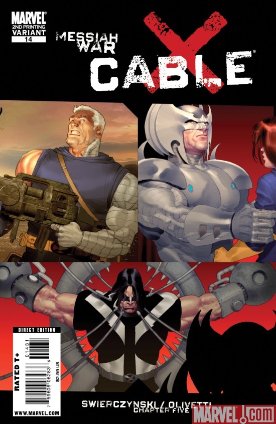 CABLE #14 SECOND PRINTING VARIANT