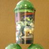Pyramid stacked Incredible Hulk novelty cups