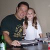 Joe Quesada and daughter Carly