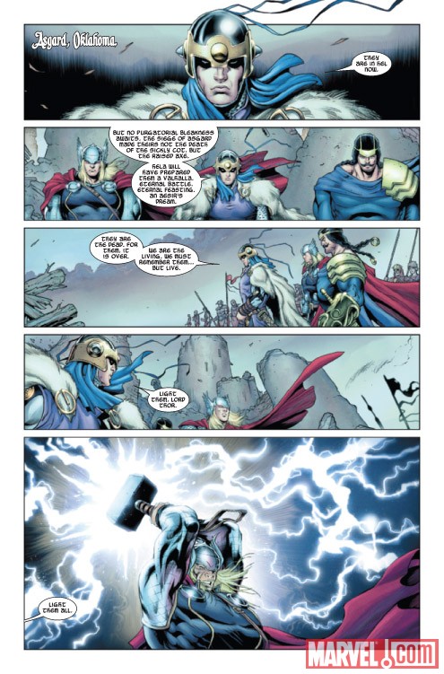 THOR #611 preview art by Richard Elson