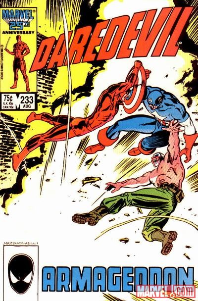 Image Featuring Captain America, Daredevil