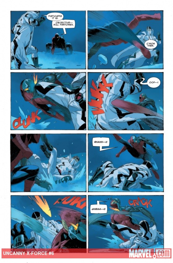 Uncanny X-Force #6 preview art by Esad Ribic