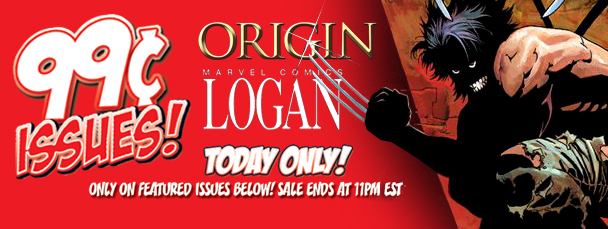 Marvel App: Get Origin and Logan Issues for 99¢