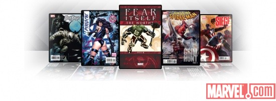 Marvel iPad/iPod App: Latest Titles 5/25/11