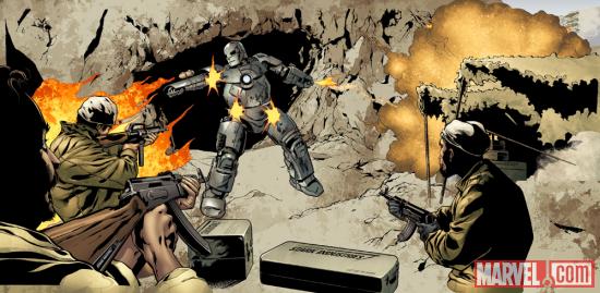 Art from Marvel's The Avengers - Iron Man: Mark VII by Steve Kurth