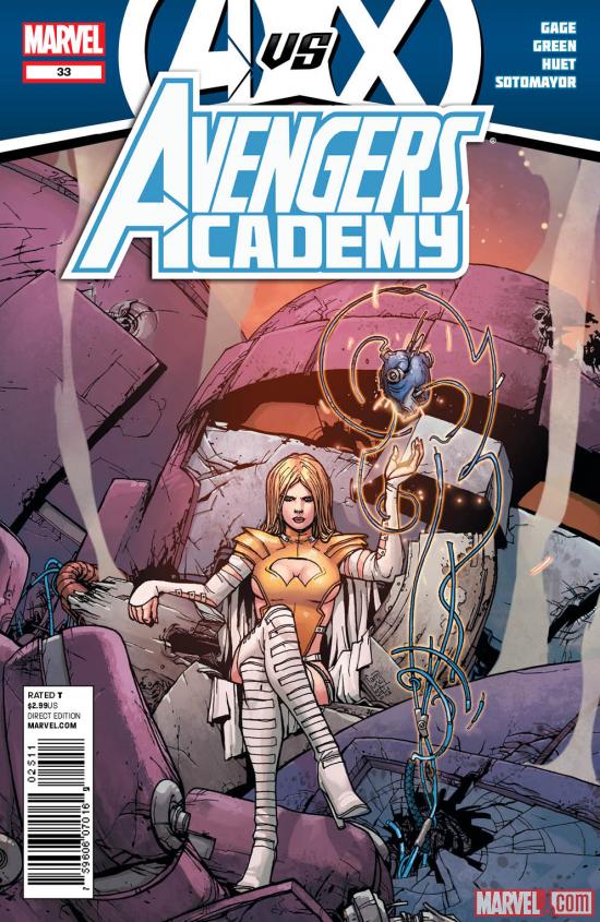 Avengers Academy #33 cover art preview by Giuseppe Camuncoli