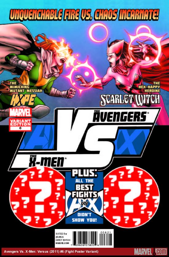 AVX: VS 6 FIGHT POSTER VARIANT (1 FOR 20, AVX, WITH DIGITAL CODE)