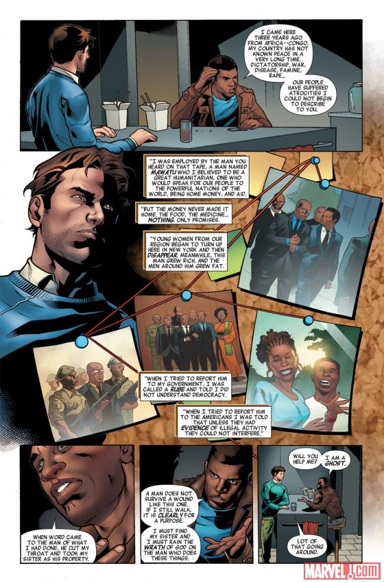 Castle: Richard Castle's Storm Season preview page by Emanuela Lupacchino