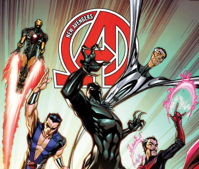 cover from New Avengers (2013) #1 (CAMPBELL VARIANT)