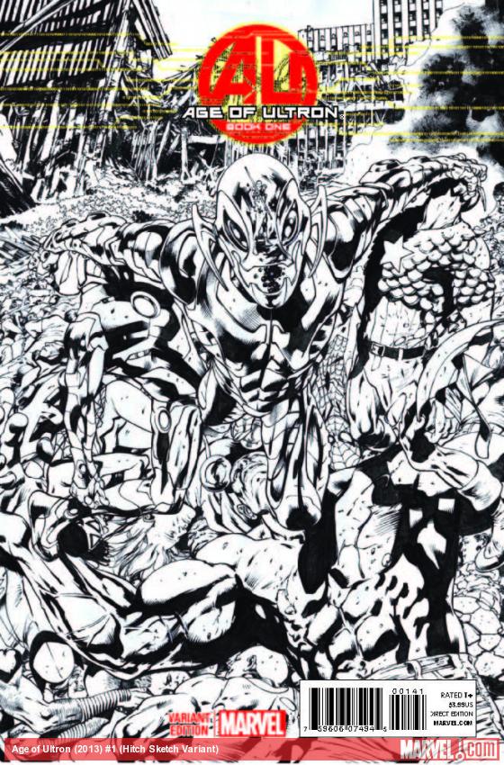 Age of Ultron (2013) #1 (Hitch Sketch Variant)