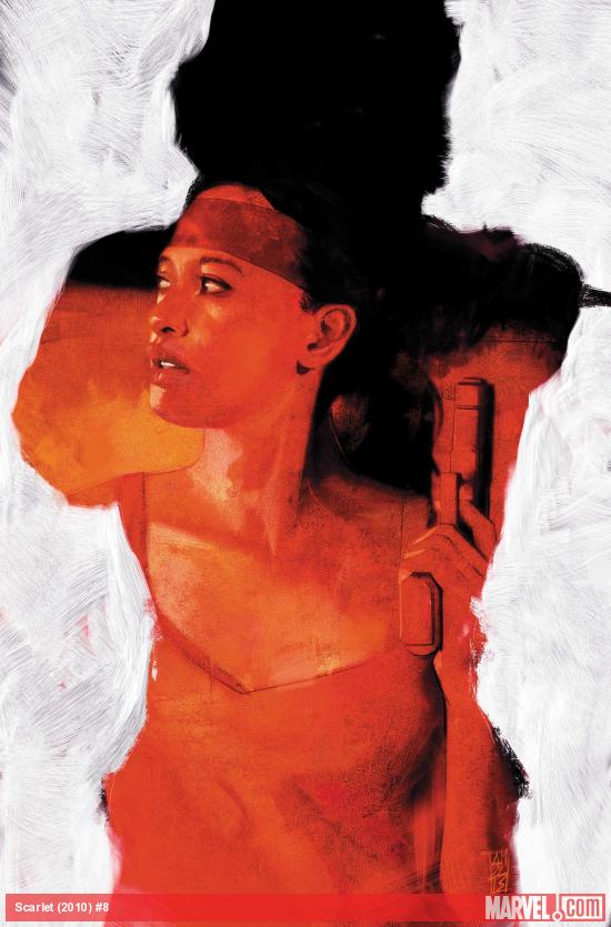 Scarlet (2010) #8 Cover