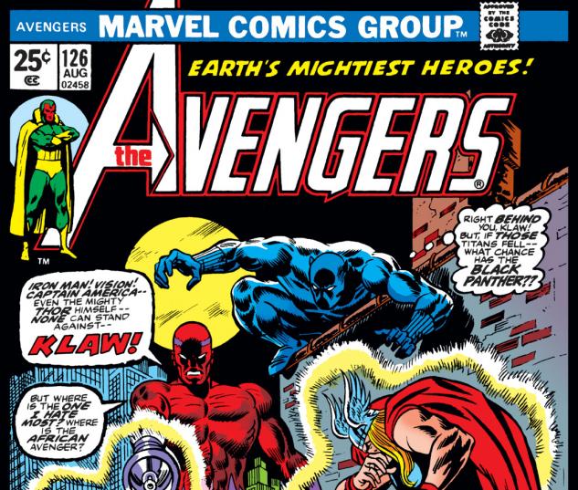 Avengers (1963) #126 Cover