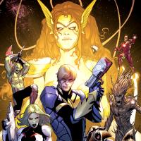 Angela Shines in Exclusive First Look at the Guardians of the Galaxy #5 Cover