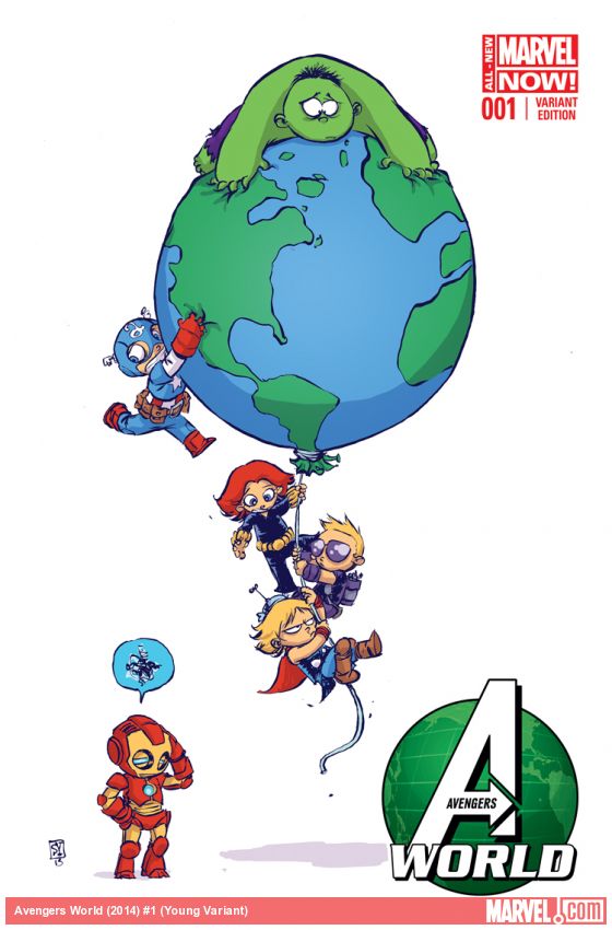 Avengers World (2014) #1 (Young Variant)