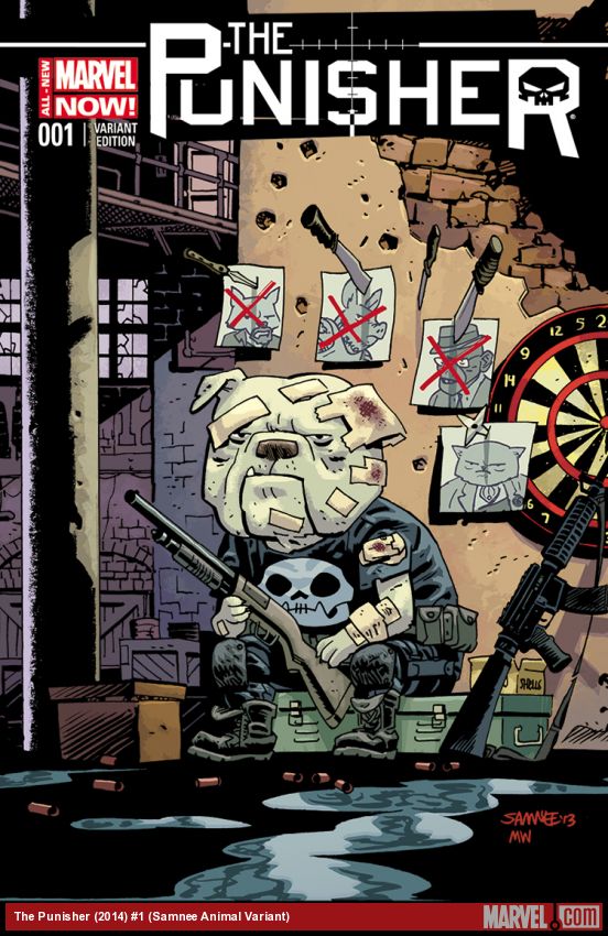 The Punisher (2014) #1 (Samnee Animal Variant)