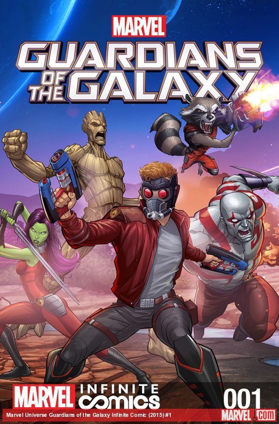 Marvel Universe Guardians of the Galaxy Infinite Comic (2015 - 2016)