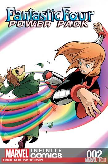 Fantastic Four and Power Pack Infinite Comic (2018) #2