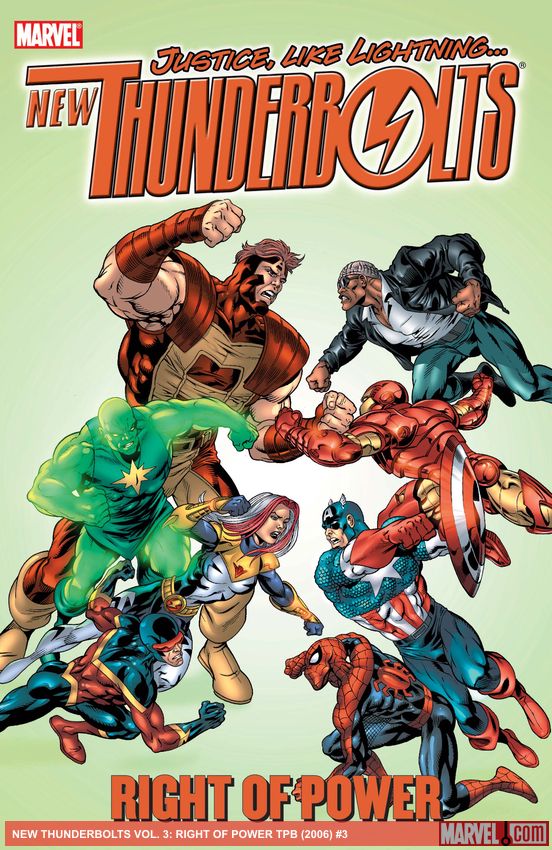 NEW THUNDERBOLTS VOL. 3: RIGHT OF POWER (Trade Paperback)