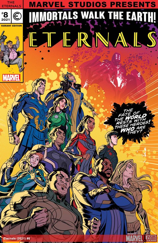 Eternals (2021) #8 (Variant)