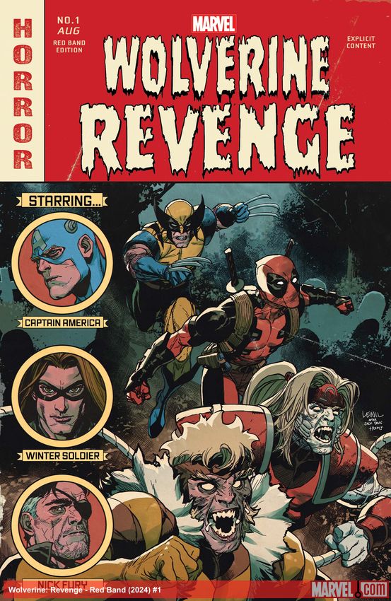 Wolverine: Revenge - Red Band (2024) #1 (Variant)