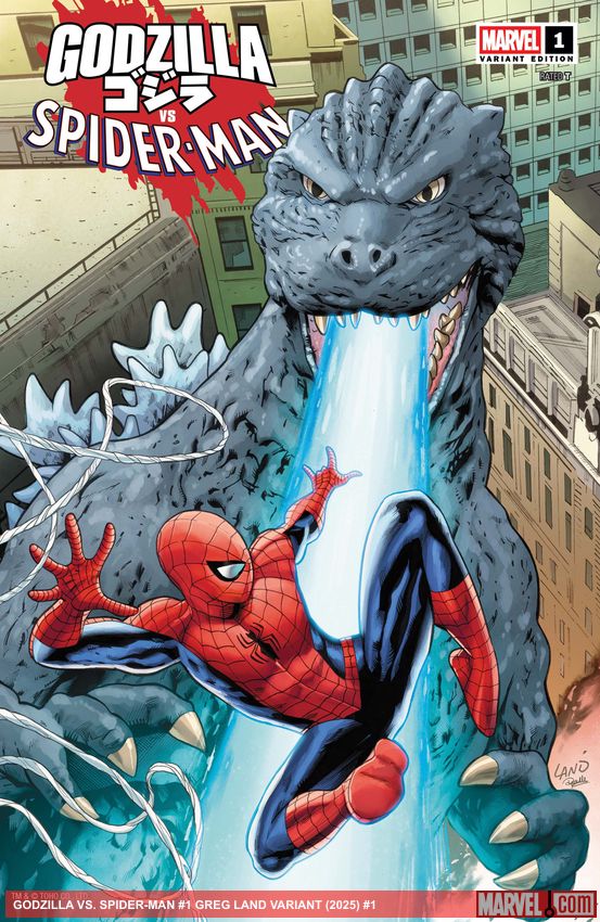 GODZILLA VS. SPIDER-MAN (2025) #1 (Variant)