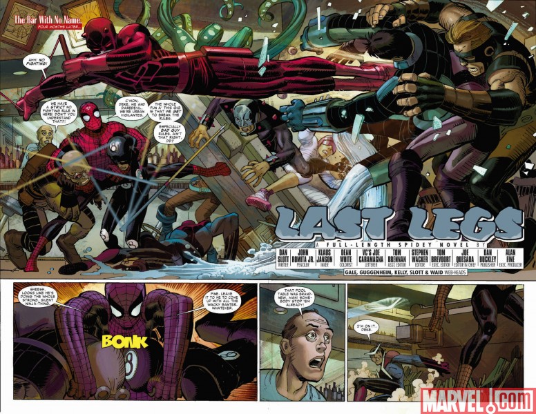 AMAZING SPIDER-MAN #600, pages 1-2