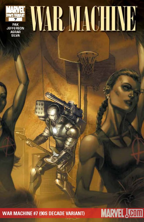 War Machine (2008) #7 (90s Variant)